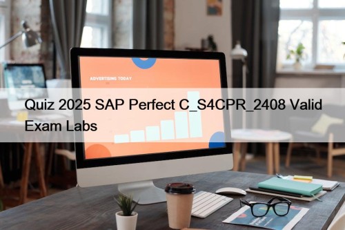 Quiz 2025 SAP Perfect C_S4CPR_2408 Valid Exam Labs